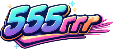555rrr সবুজ গেমিং লোগো